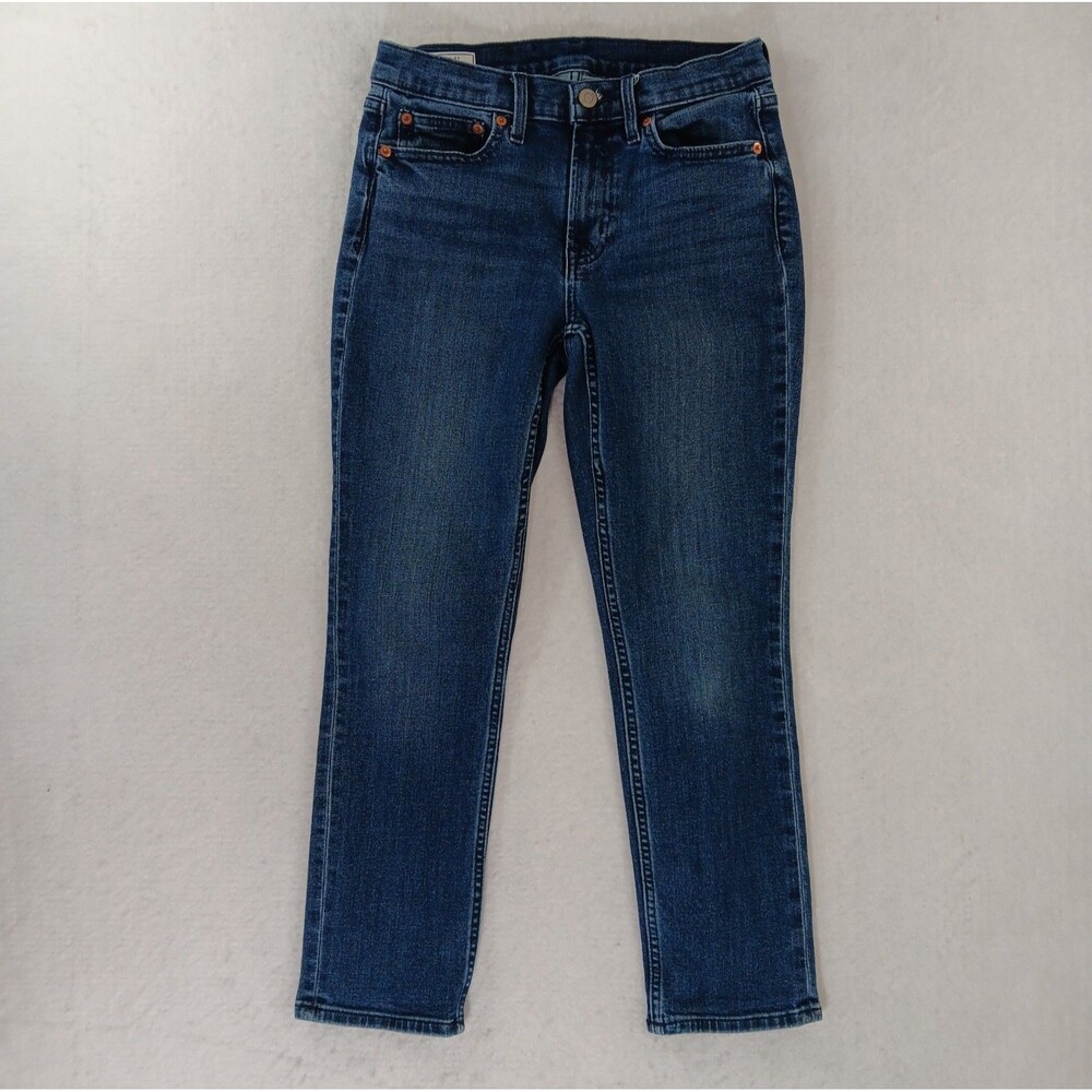 Gap Jeans Women's Size 4S Vintage Slim Mid Rise Blue Short